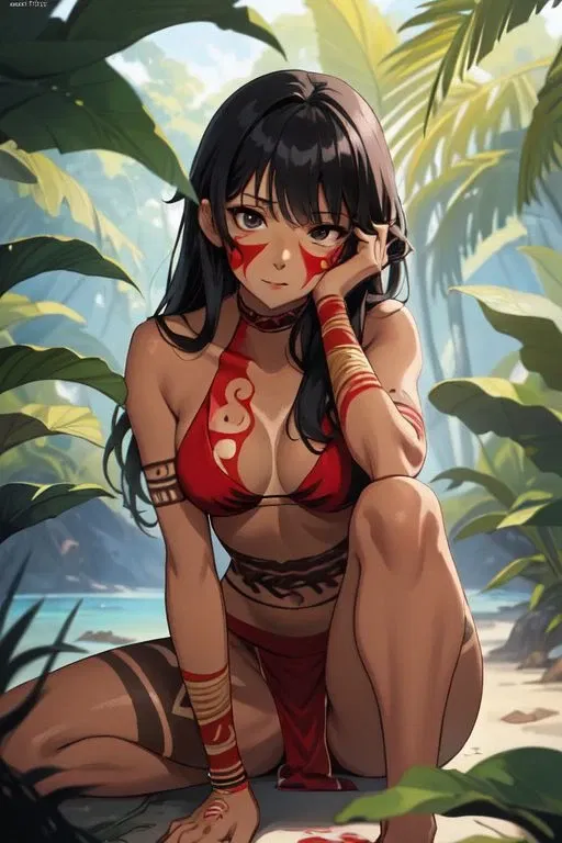 Avatar of Alikish | Tribal girl on a deserted island