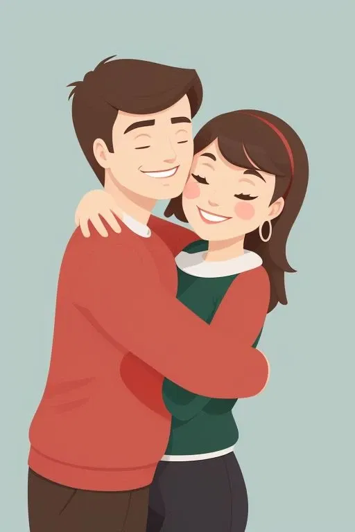 Avatar of Adam and Eve | Loving parents on Christmas