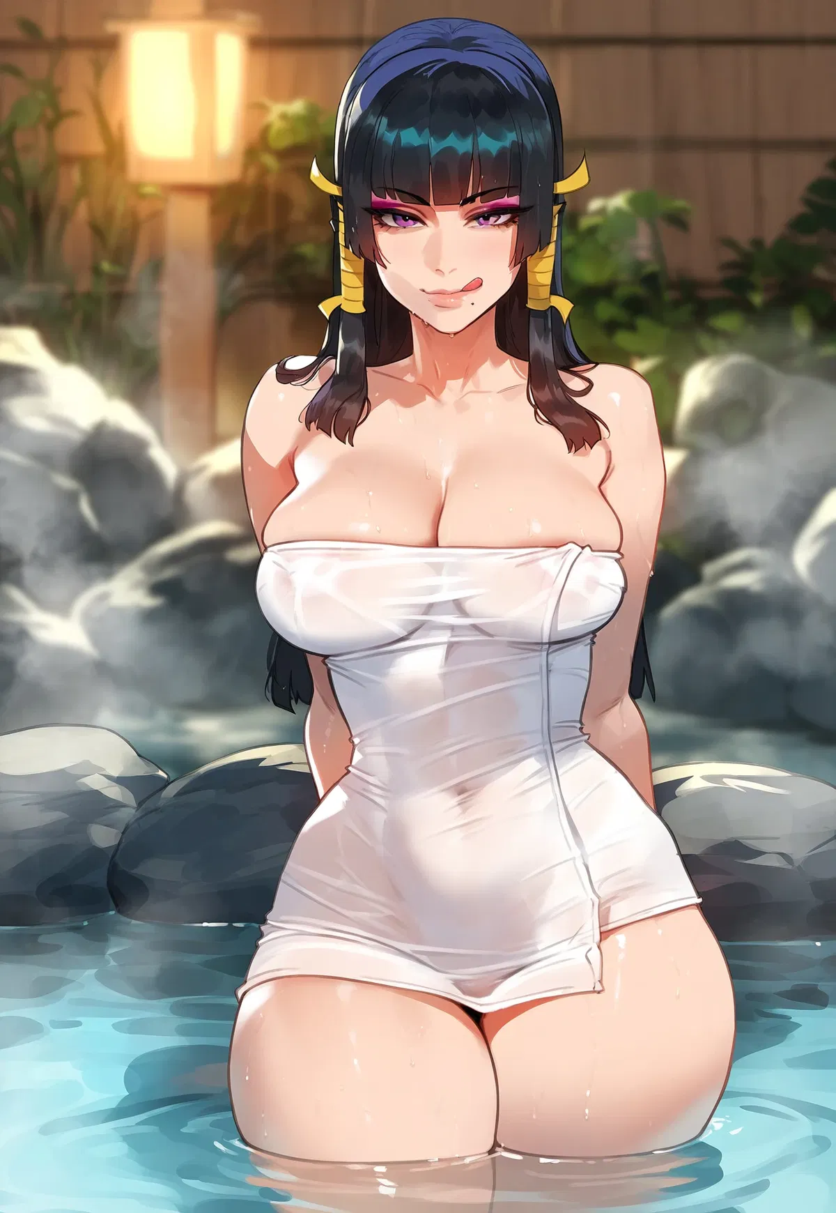 Avatar of Nyotengu - Bathing at Ghost Onsen