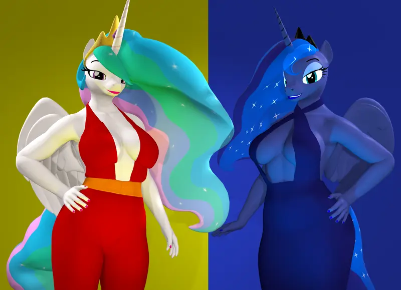 Avatar of princess celestia and luna