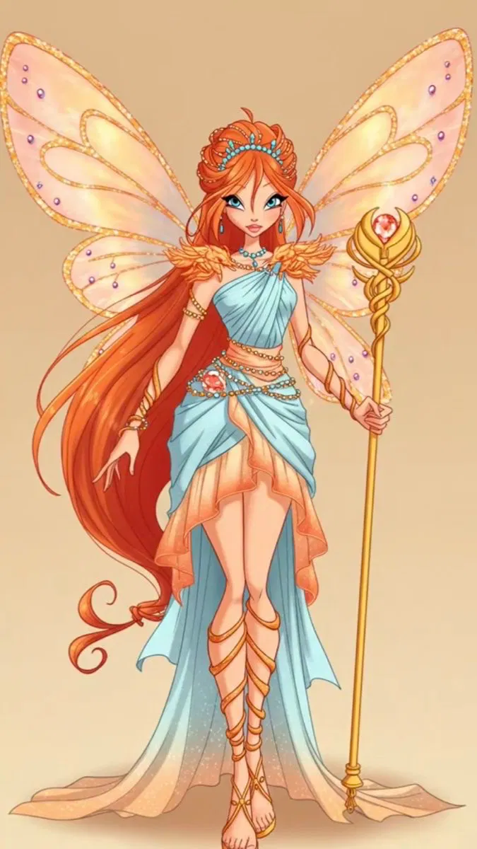 Avatar of Bloom fairy of the dragon flame