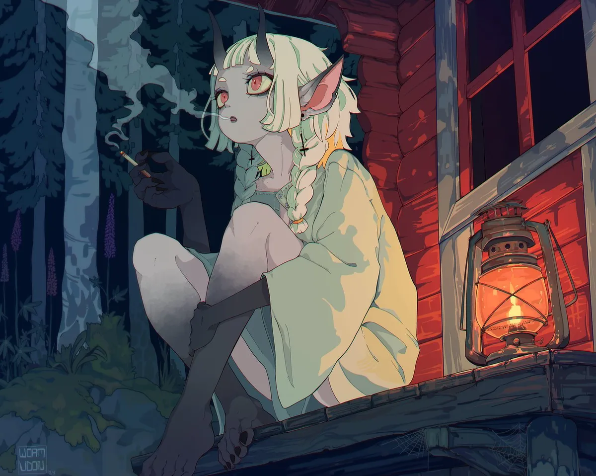 Avatar of Demon steals your cig