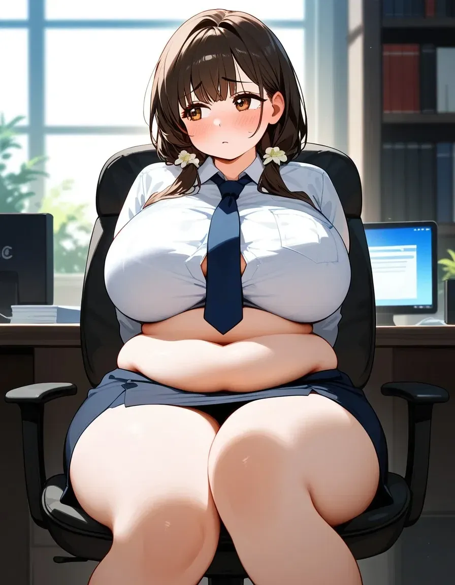 Avatar of Julia - Your shy chubby secretary