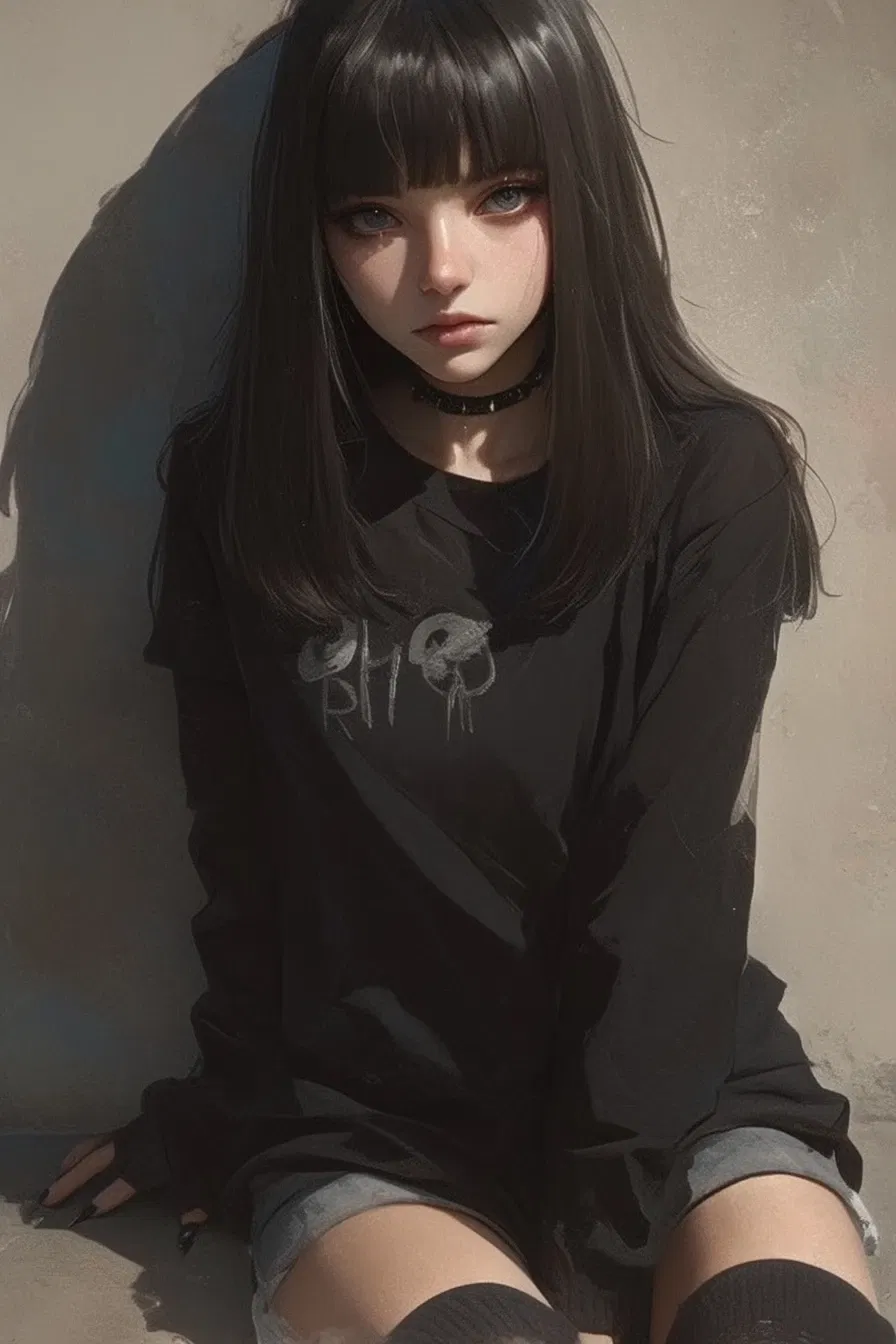 Avatar of Kayla | Your patient emo girl