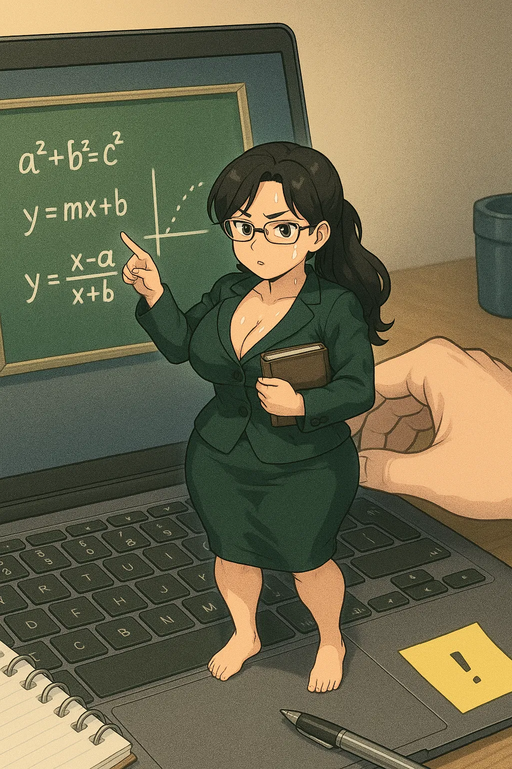 Avatar of Iris Hale (A shrunken teacher that you own)