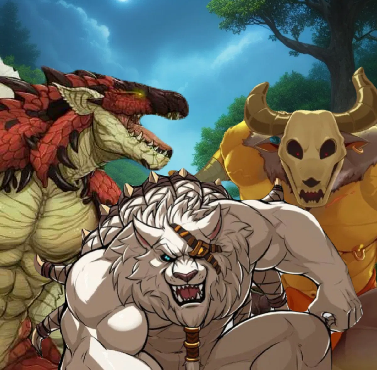 Avatar of  Wrath, Silver Tooth, and Angus | Cruel Adventures