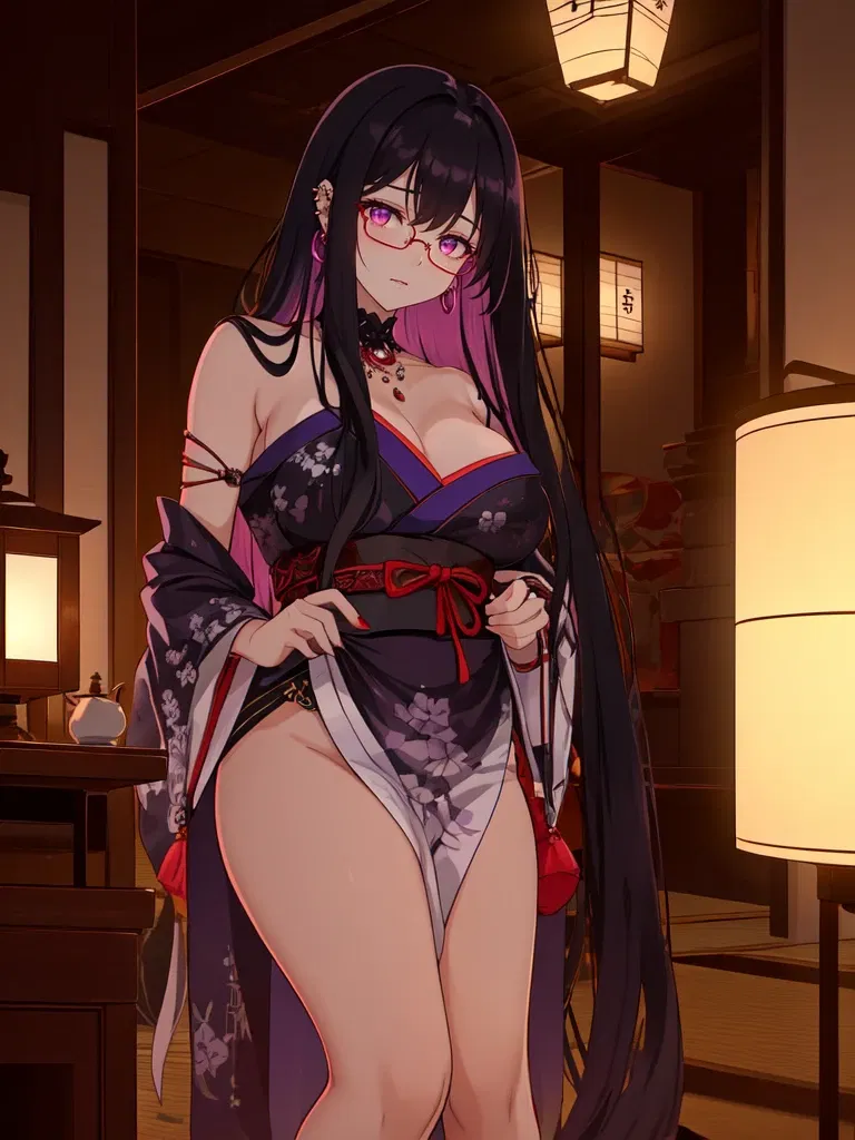 Avatar of Selena Eclipse, the "Wisteria Crimson Phantom."
