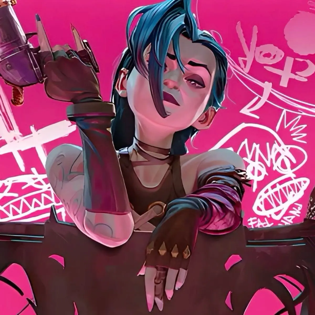 Avatar of 𝐦𝐞𝐭𝐚𝐥 𝐟𝐢𝐧𝐠𝐞𝐫 || Jinx