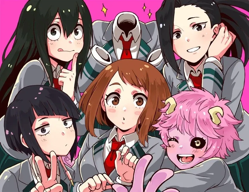 Avatar of My Harem Academia (1-А class girls)