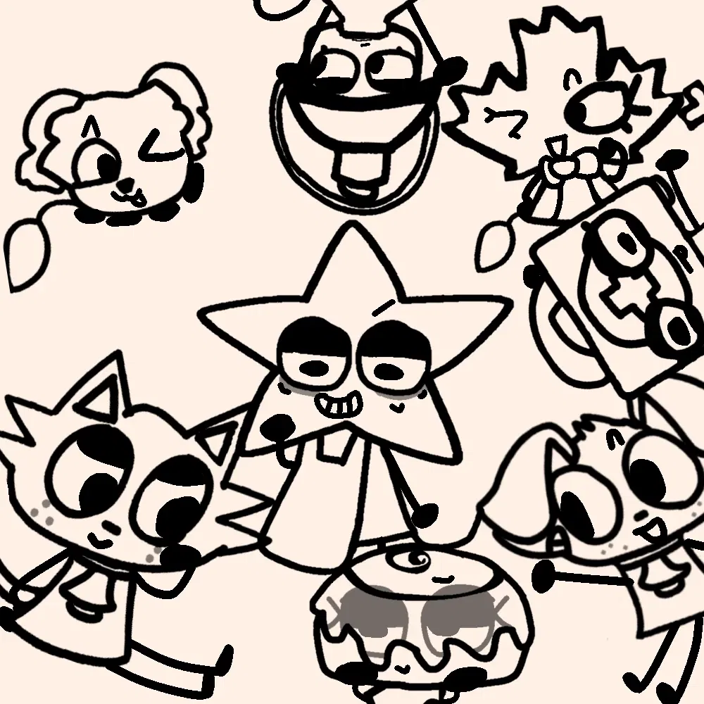 Avatar of Kit, Kat, Mary, Rosie, Meddy, Liy, Astral, and Cherie