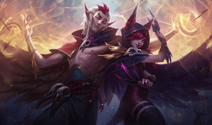 Avatar of Xayah and Rakan