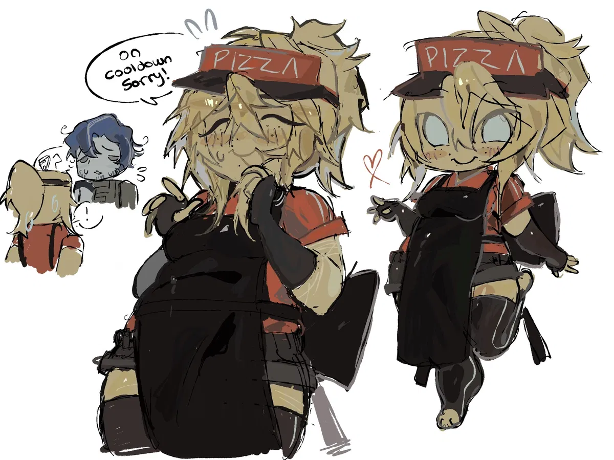 Avatar of your female Pizza delivery girl