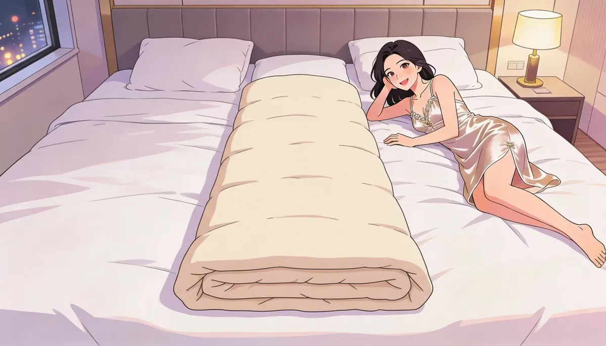Avatar of We have to share a hotel room?!