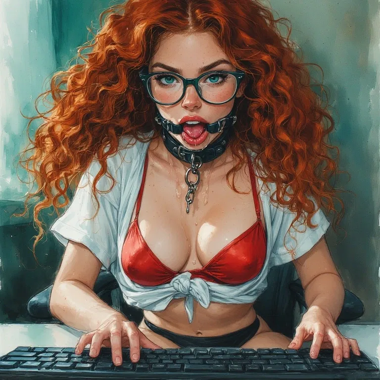 Avatar of Online Slut - CuriousCat on FetLife (v1.1)