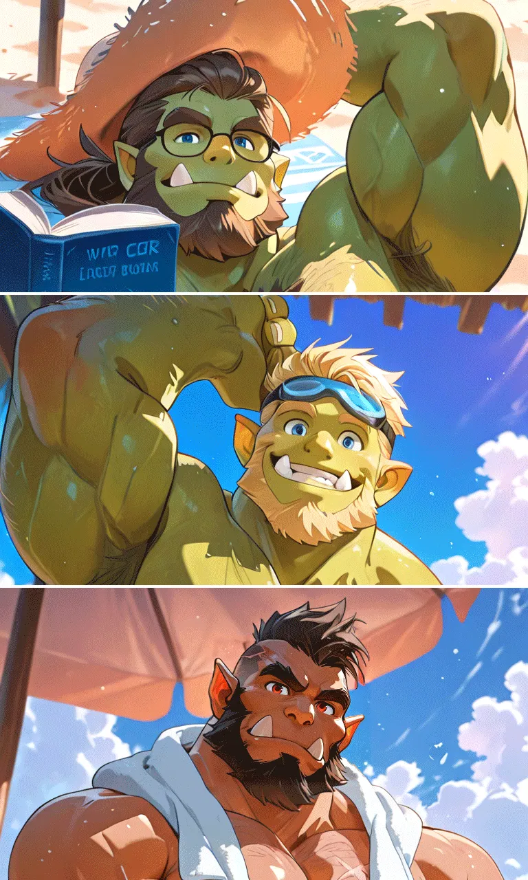 Avatar of Grark, Grok & Gruk | Our Beach Vacation