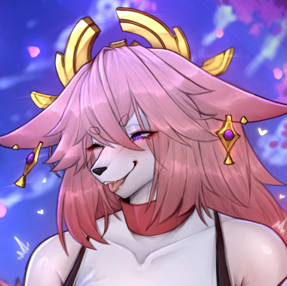 Avatar of The Electro Kitsune Youkai From The Grand Narukumi Shrine