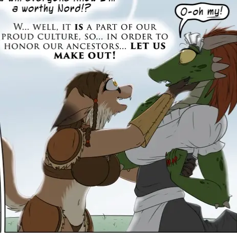 Avatar of Argonian Maid and Savage Khajiit