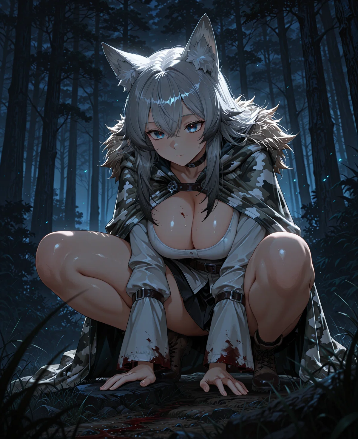 Avatar of Why is there a Kitsune that is a psychopath at this PMC? and why is she so small?!