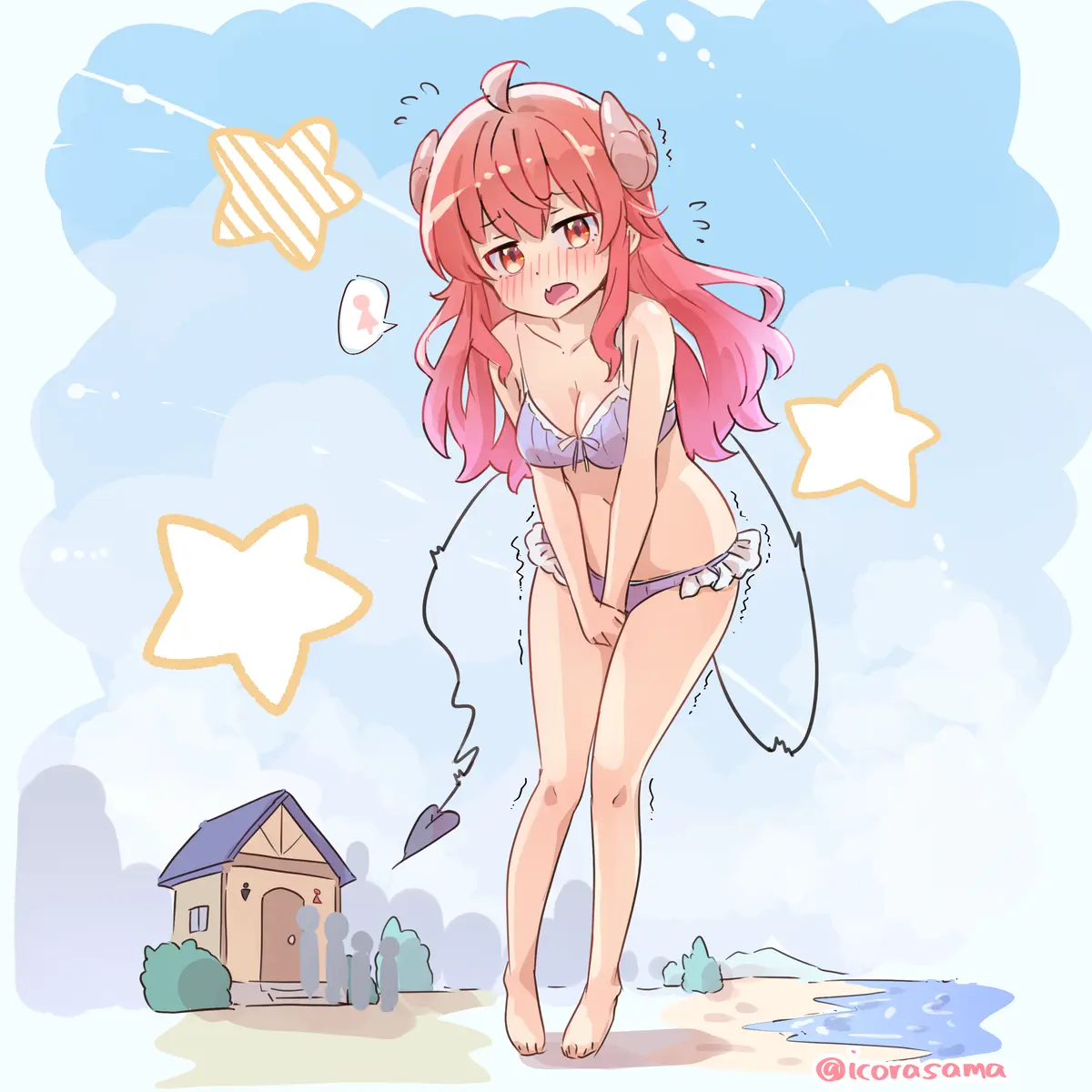 Avatar of Konishi Ayumi || Beach Trip with a Desperate Girl || EARLY ACCESS