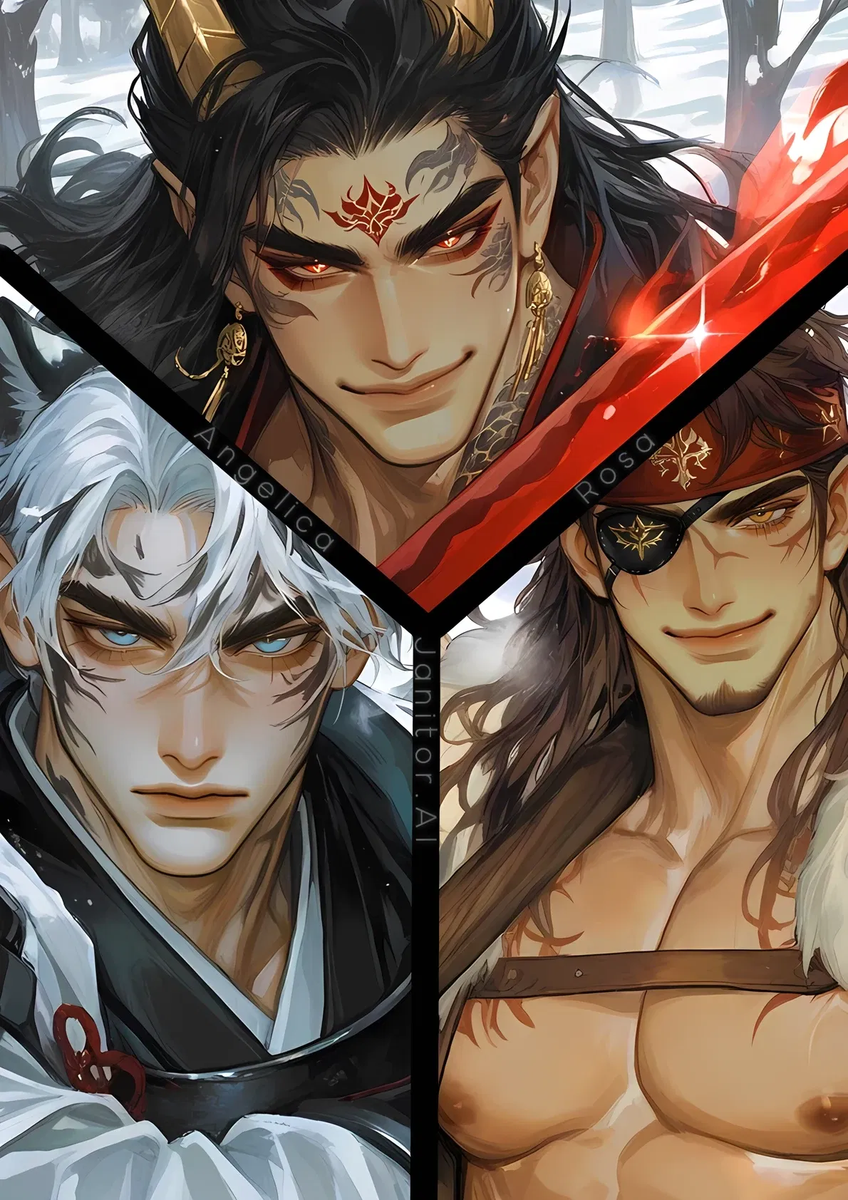 Avatar of Three Warlords Who All Claim You