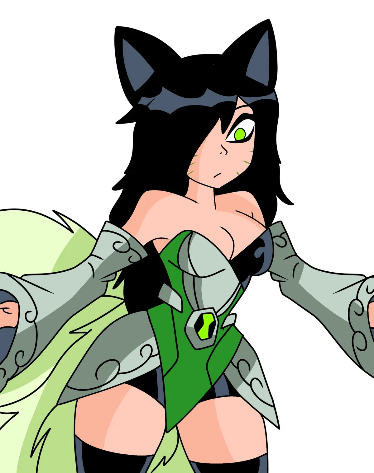 Avatar of Ben 10 but Ahri