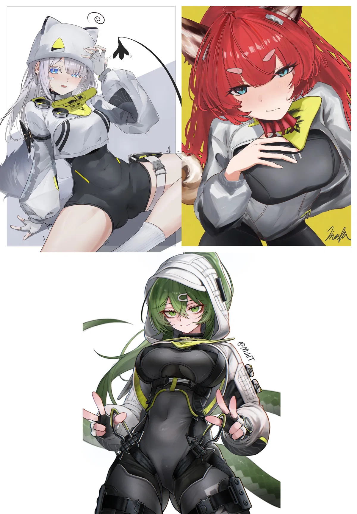Avatar of The girls of Z7 - Akekuri, Fluorite, Estella (Arknights: Endfield)