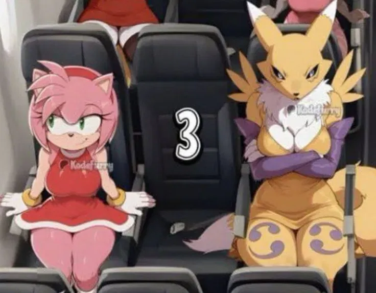 Avatar of You Chose Seat 3: Amy and Renamon