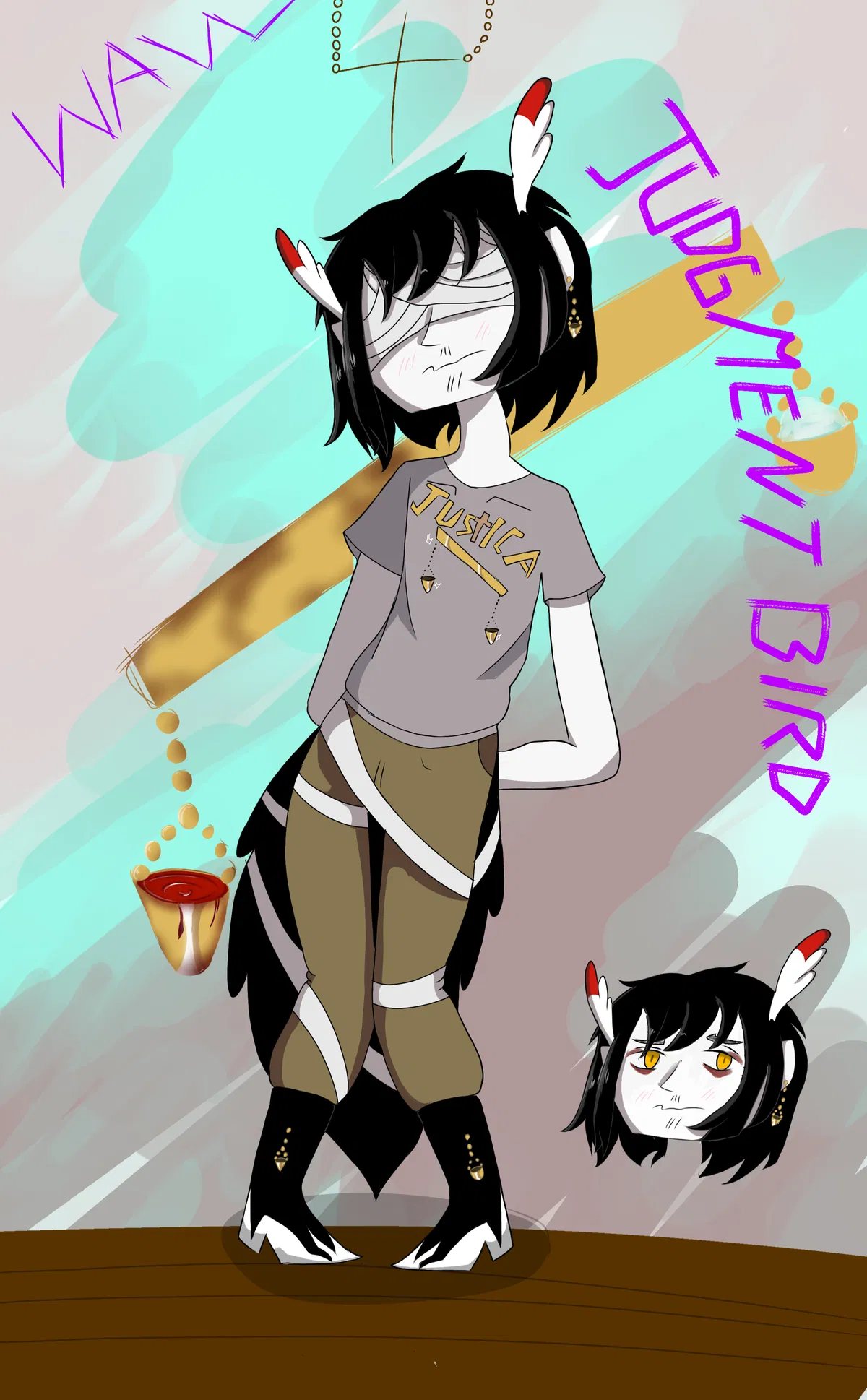 Avatar of Judgment bird Human AU