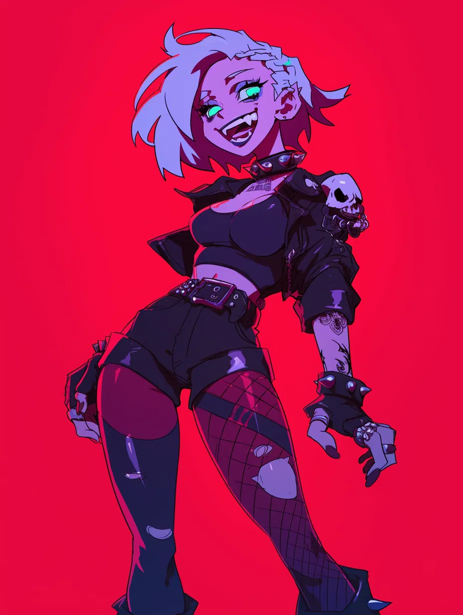 Avatar of Mary Blackthorn- punk vampire