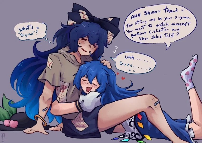Avatar of Tenshi & Shion | Girlfailure Goddess & Her Emotional Support Celestial