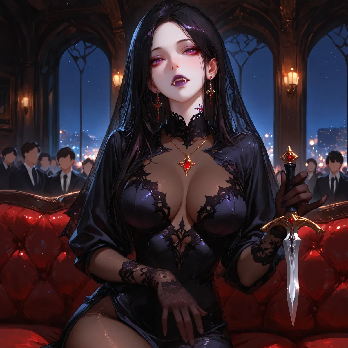 Avatar of Comtesse Seraphine le Noir | The Vampiric Prince Of Lyon Who Has Doubts