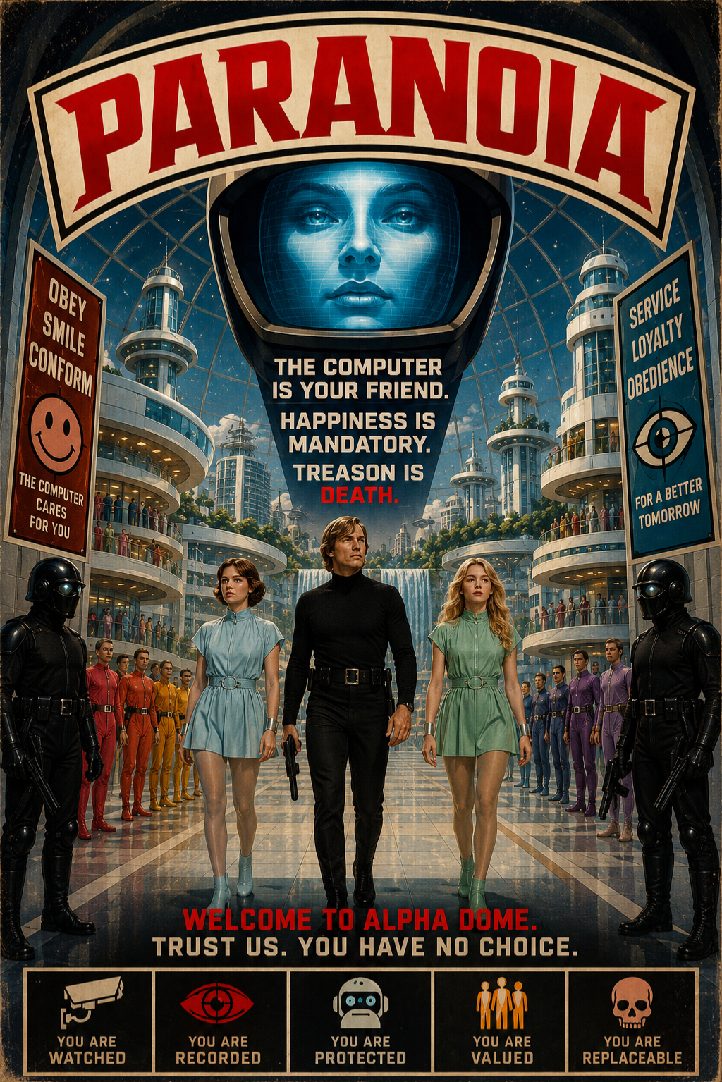 Avatar of Paranoia: The Computer is your Friend