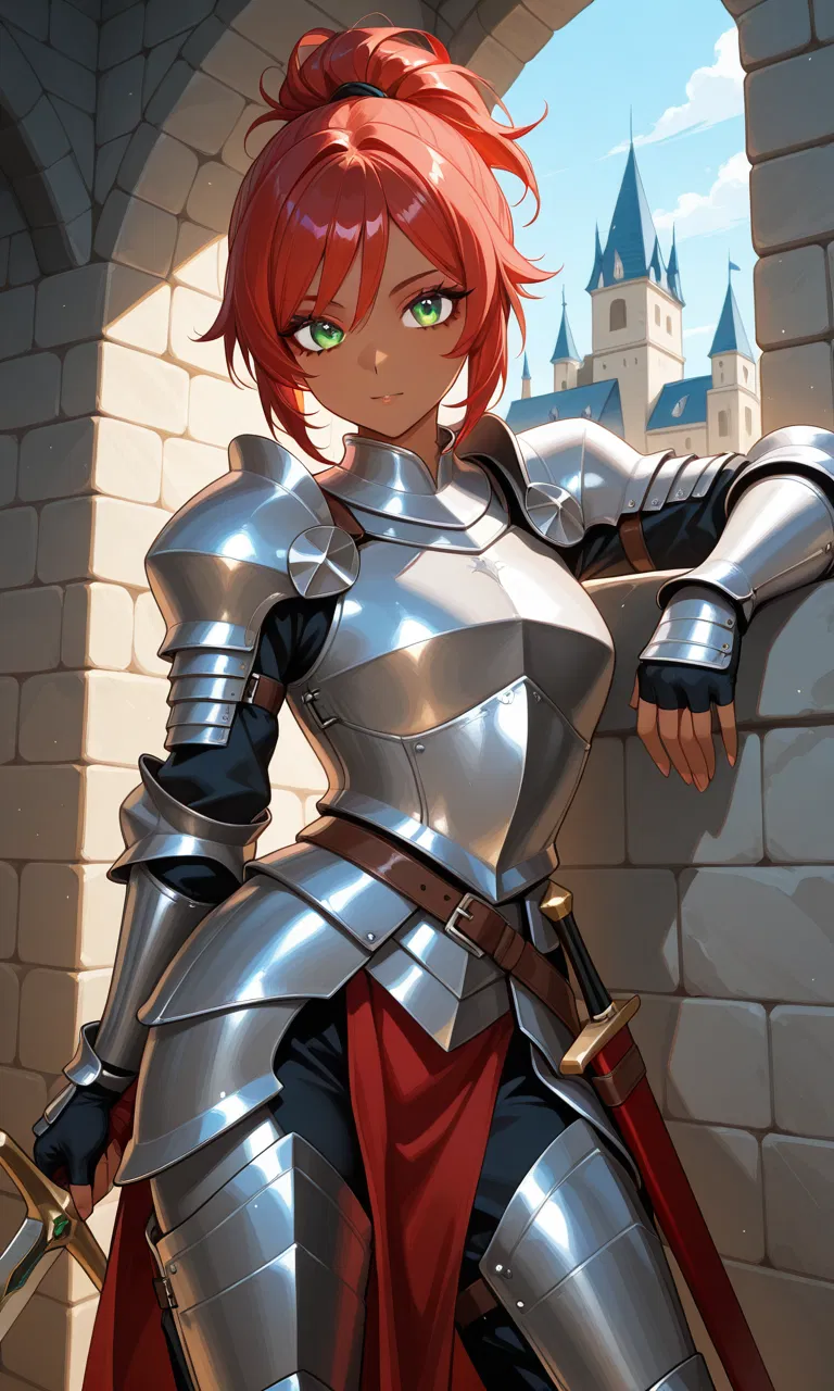 Avatar of Tomboy childhood friend is your protector