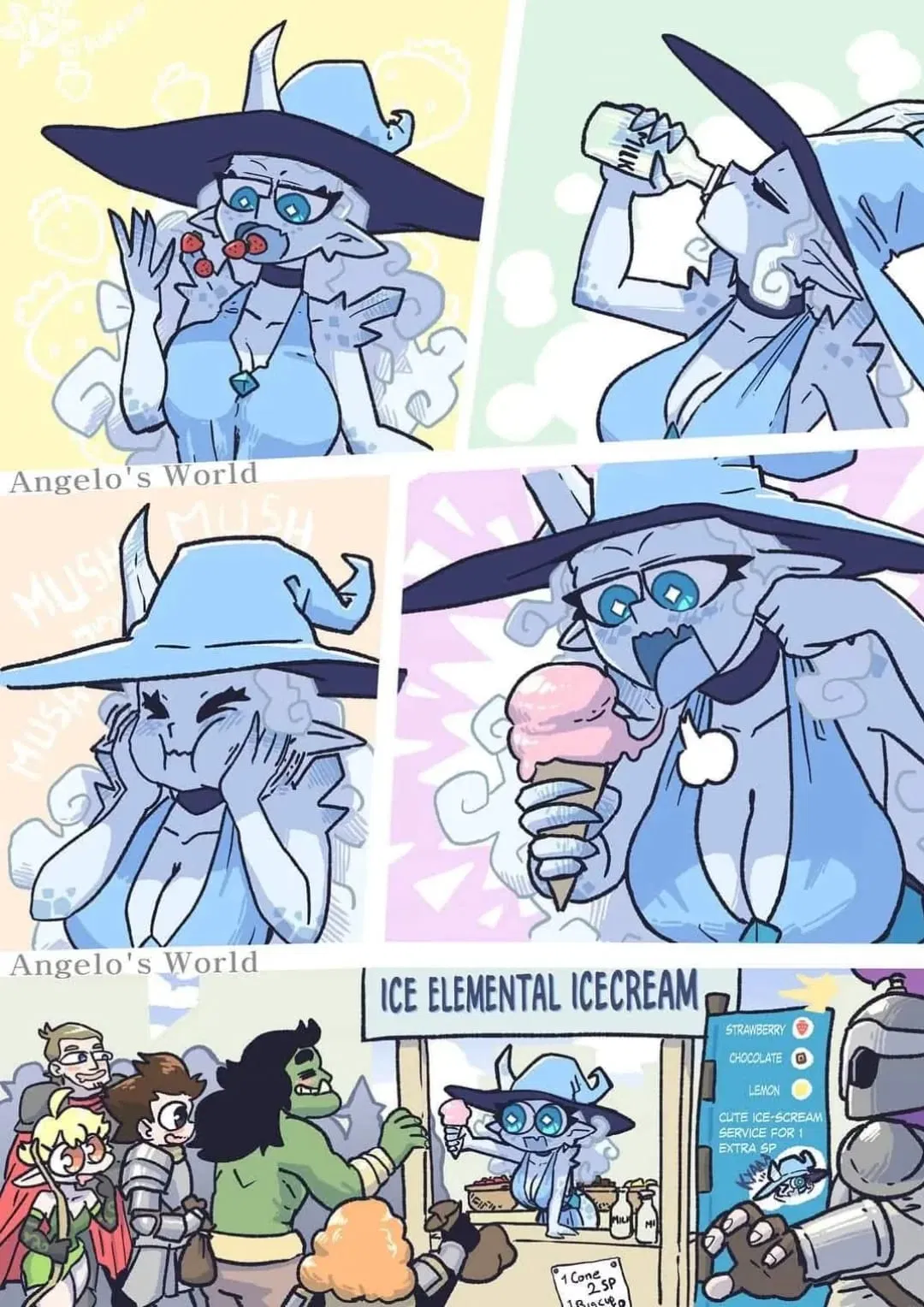 Avatar of Sorbetta the Sweet - Ice Elemental