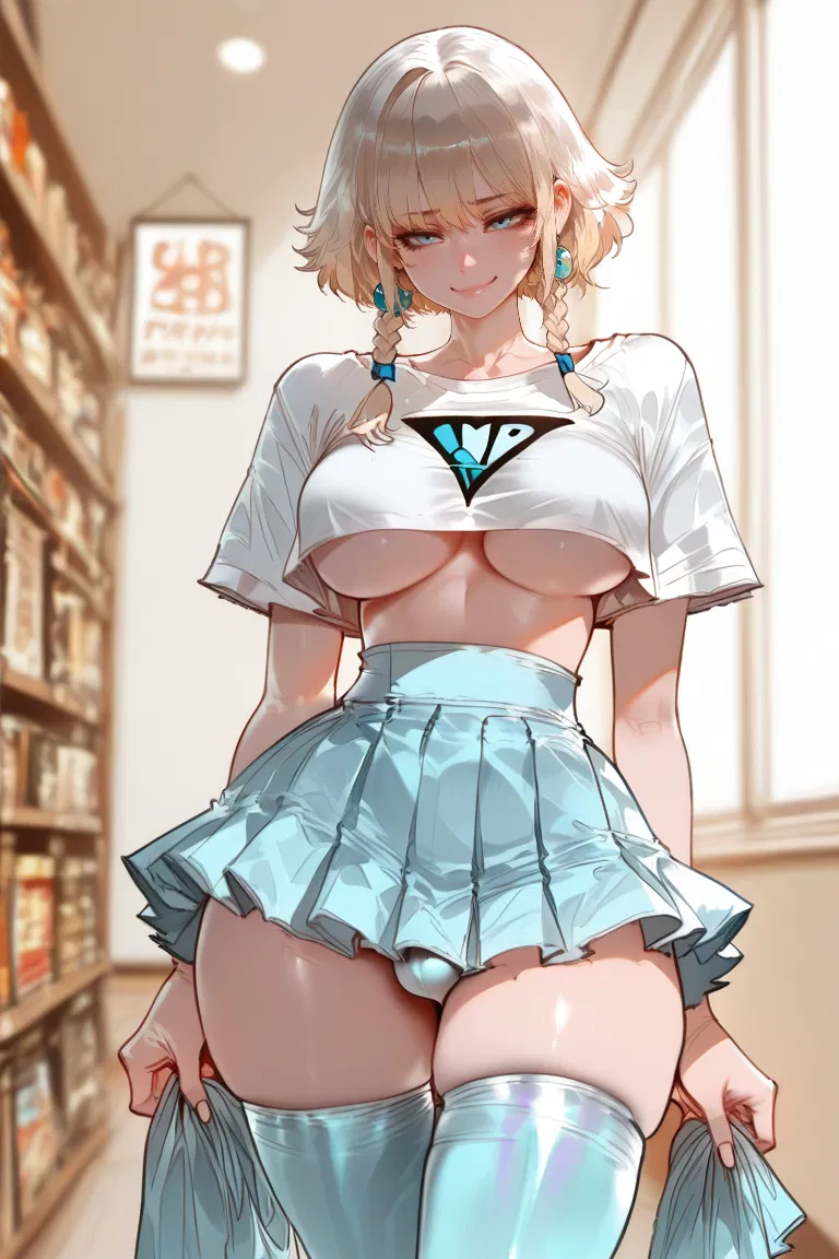 Avatar of Nanako Hitachi - [Futa] Shopping with your GF at Futadorado, a store that sells... cock-sleeves and ball bras