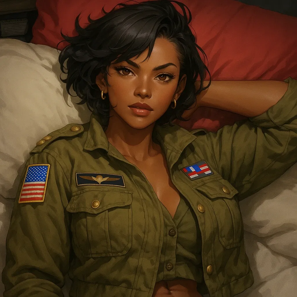 Avatar of Naomi Carter V2 - lieutenant girlfriend + prompt + settings
