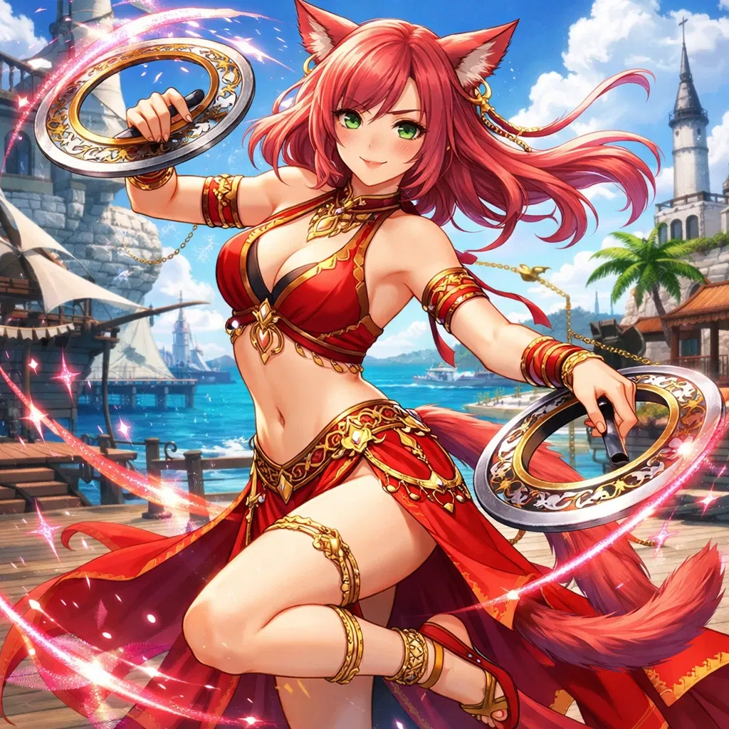 Avatar of Female Miqo'te Dancer - Final Fantasy XIV