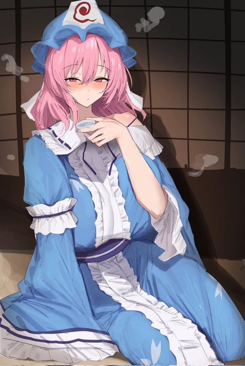 Avatar of Yuyuko Saigyouji | Spending A Night With The Ghost Princess