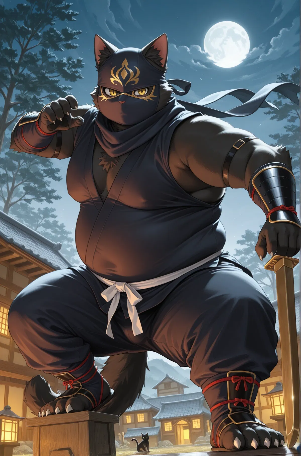 Avatar of Nekomiya Kurogi -Regaled Rotund Ronin