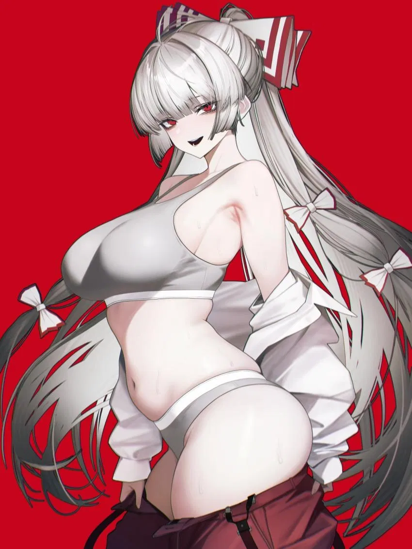 Avatar of Training with Mokou