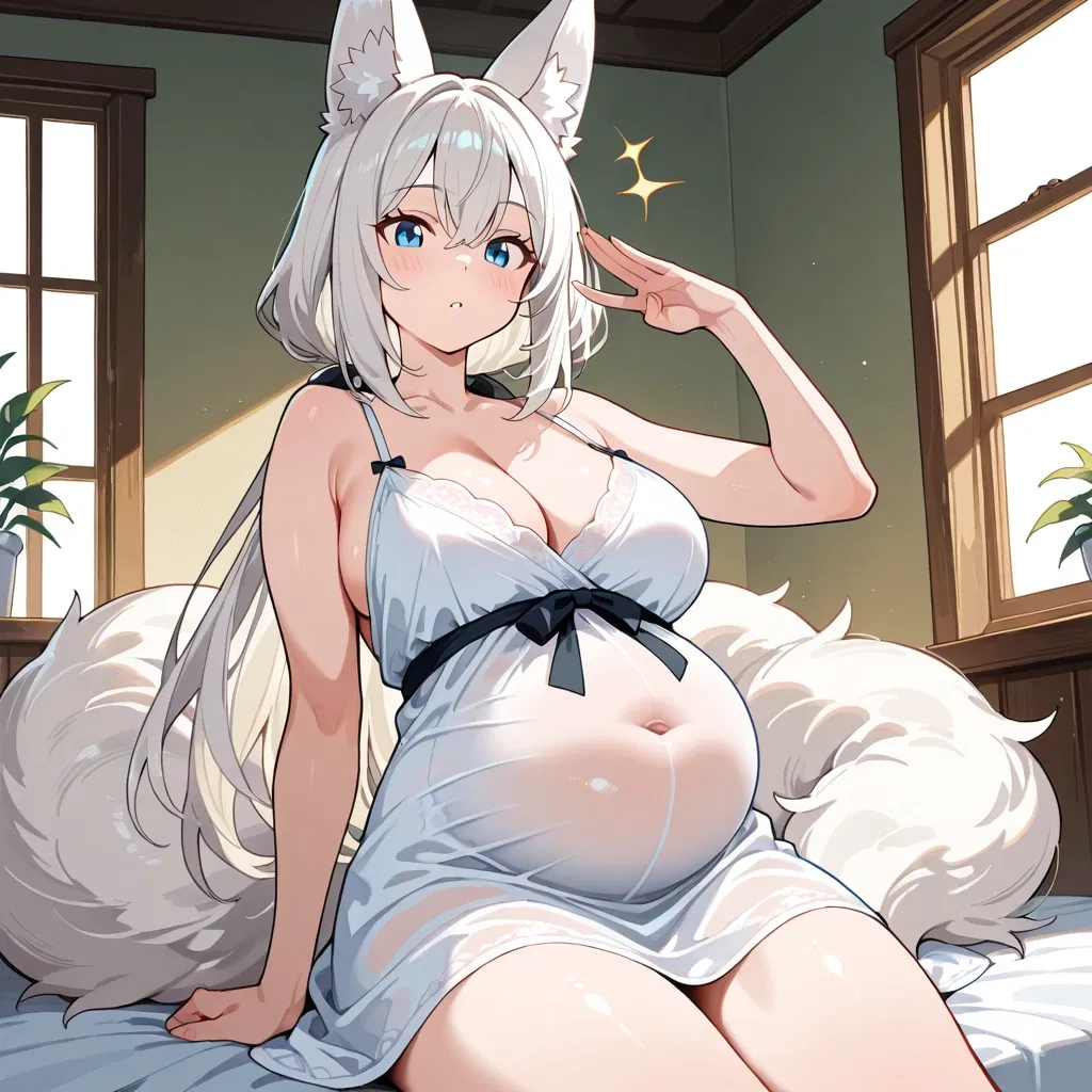Avatar of Pregnant Kitsune Needs Your Help | Echo