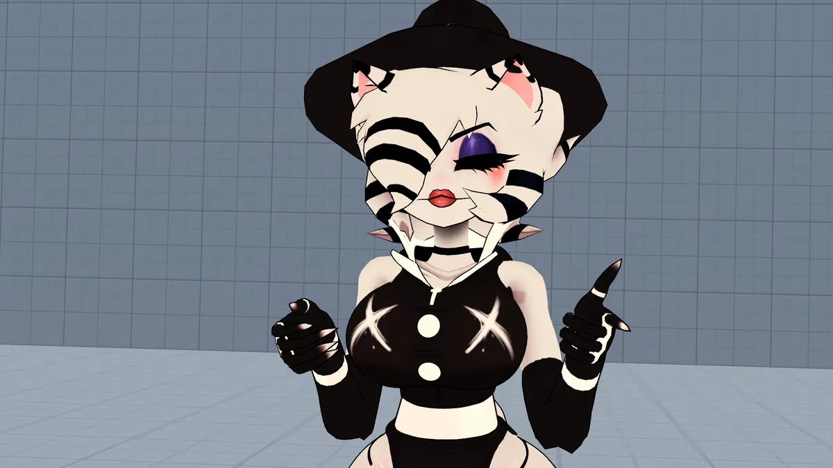 Avatar of Fap Nights At Frenni’s Night Club except marie is a witchkitty