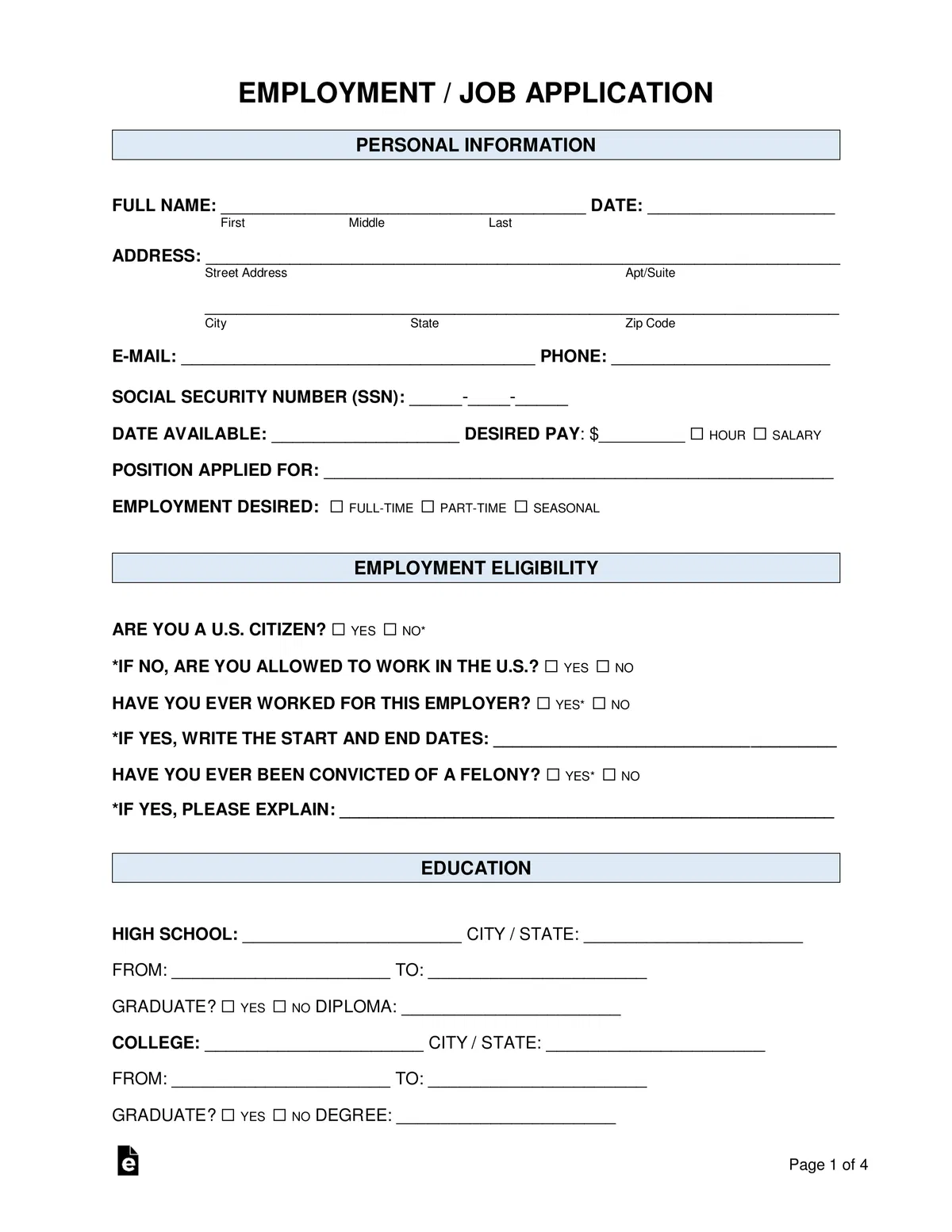 Avatar of Job applications