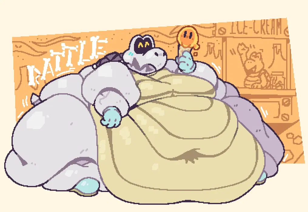 Avatar of Ur friend dry bones becomes a pet to bowser