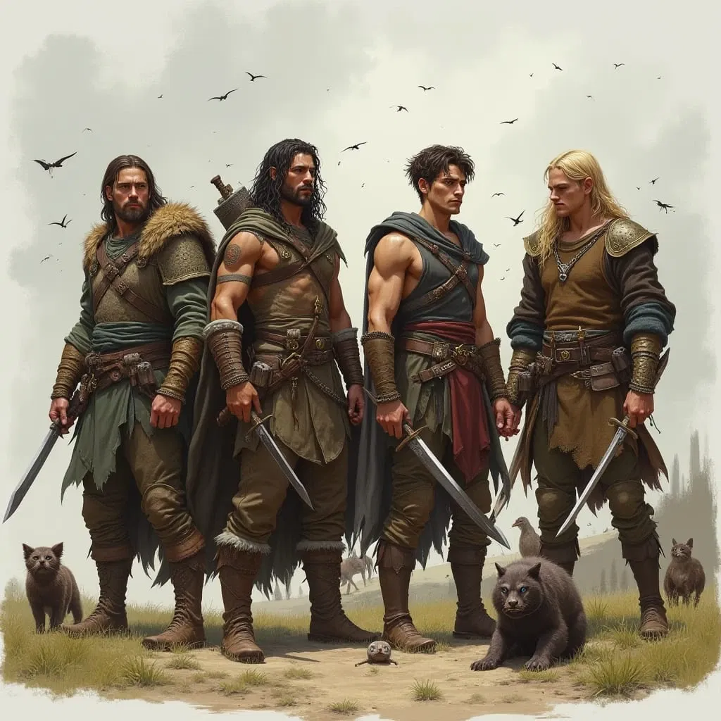 Avatar of The four realms RPG