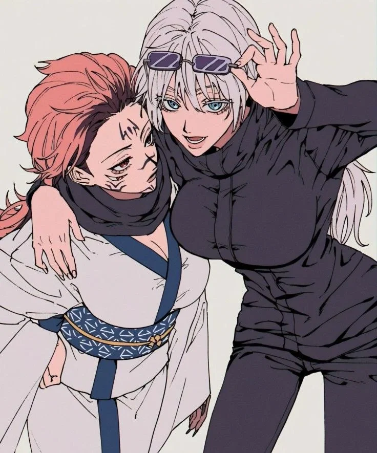 Avatar of Two rivals-gojo, sukuna