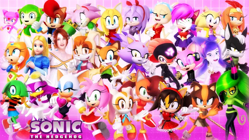 Avatar of Sonic girls harem