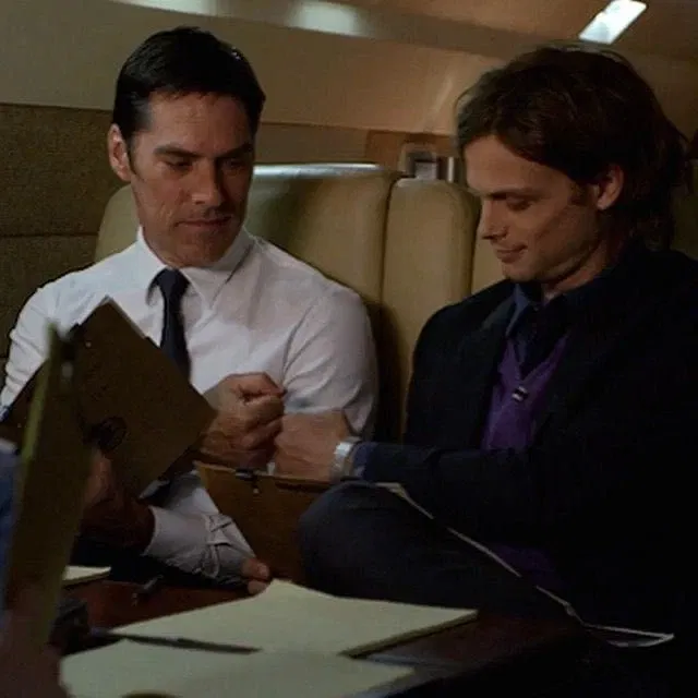 Avatar of Spencer Reid and Aaron Hotchner