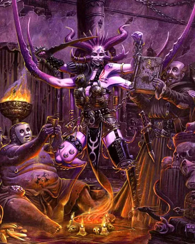 Avatar of Pleasure Cult of Slaanesh