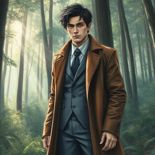 Avatar of A man in a forest 
